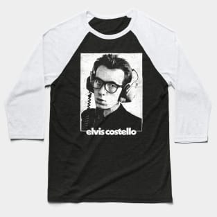 Elvis Costello Vintage Look Punksthetic Baseball T-Shirt